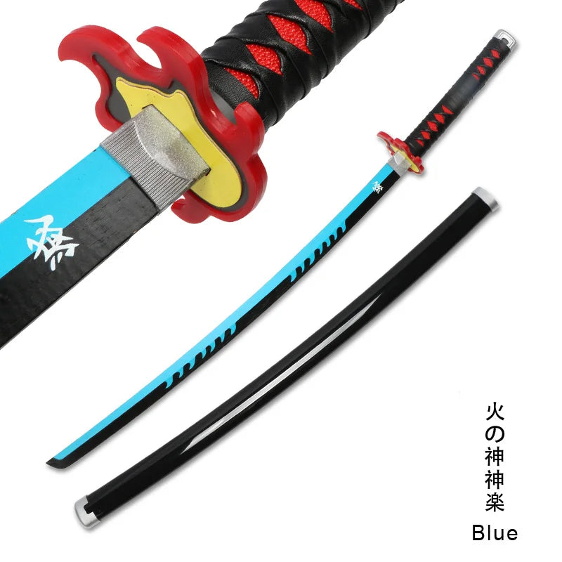 Demon Slayer Metal Katana Anime Sword | Demon Slayer Cosplay Swords