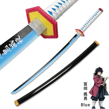 Demon Slayer Metal Katana Anime Sword | Demon Slayer Cosplay Swords