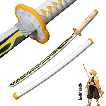 Demon Slayer Metal Katana Anime Sword | Demon Slayer Cosplay Swords