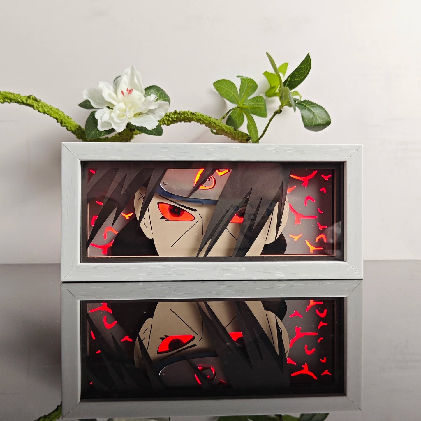 3D Animal Paper Light Box Cut UV Printing Demon Slayer LED Lights Wedding Bedroom Night Desk Lamp