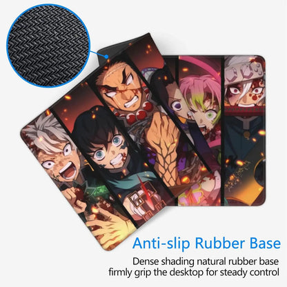 High Quality Compatible Demon Slayer Anime Gaming Large Mouse Pad Rubber Mat Computers Desktop PC Laptop Office Big Mouse Pad