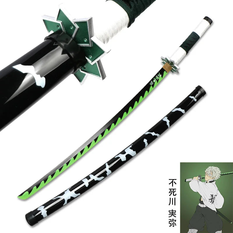 Demon Slayer Metal Katana Anime Sword | Demon Slayer Cosplay Swords