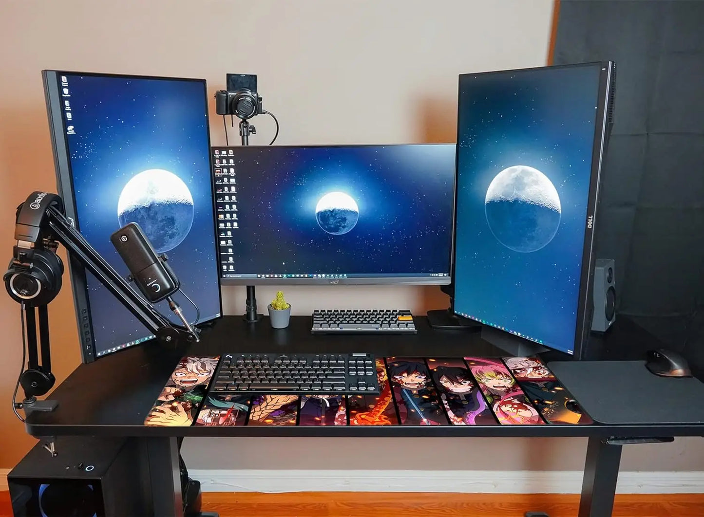 High Quality Compatible Demon Slayer Anime Gaming Large Mouse Pad Rubber Mat Computers Desktop PC Laptop Office Big Mouse Pad