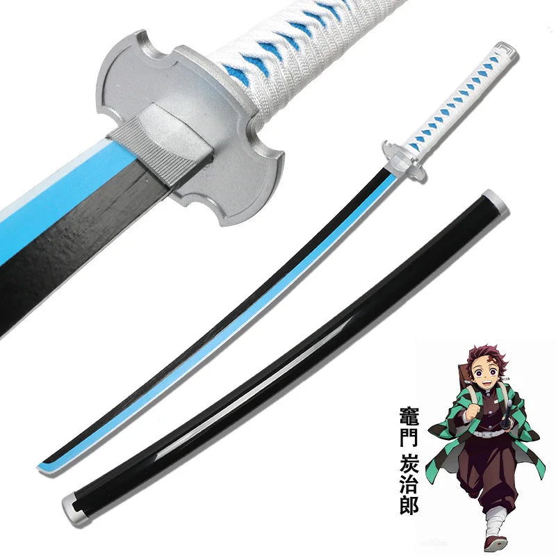 Demon Slayer Metal Katana Anime Sword | Demon Slayer Cosplay Swords