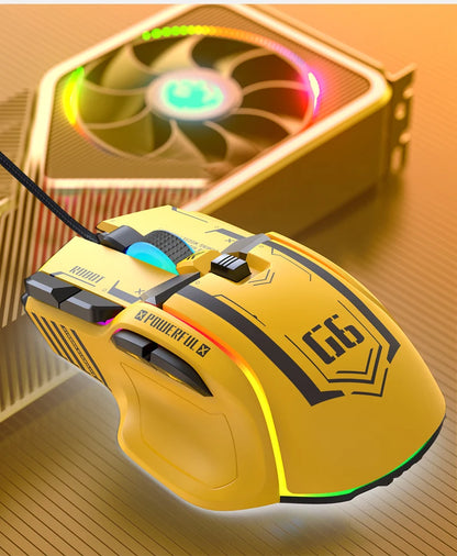 Optimus Prime Limited Edition HXSJ G6 Gaming Mouse With 13 rgb Backlits Megatron/Bumblebee are available too