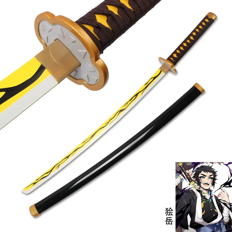 Demon Slayer Metal Katana Anime Sword | Demon Slayer Cosplay Swords