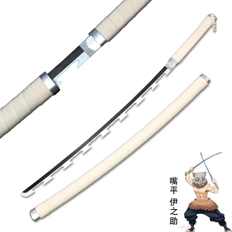 Demon Slayer Metal Katana Anime Sword | Demon Slayer Cosplay Swords