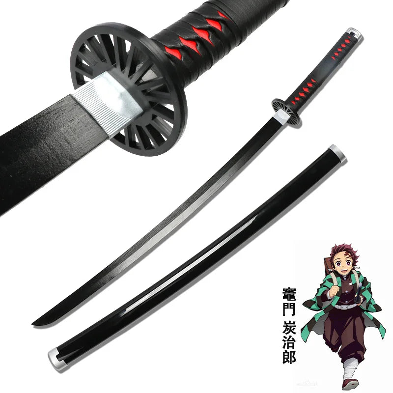 Demon Slayer Metal Katana Anime Sword | Demon Slayer Cosplay Swords