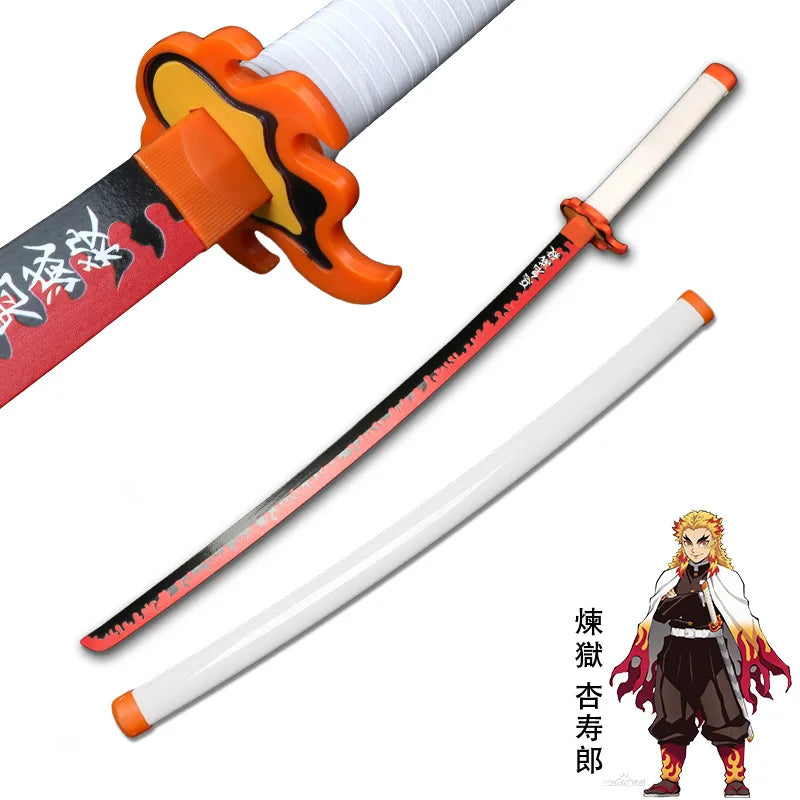 Demon Slayer Metal Katana Anime Sword | Demon Slayer Cosplay Swords