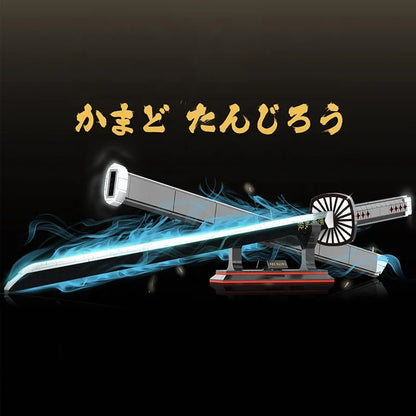 LEGO Demon Slayer Katana Japanese Nichirin Sword Kamado Tanjirou Model DIY Building Blocks Bricks Toys Sets