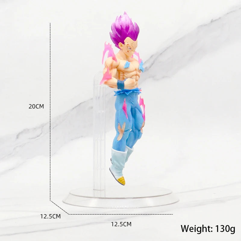Anime Dragon Ball Fantasy Vegeta Anime Action Figure Model Gifts Collectible Figurines for Kids 20cm