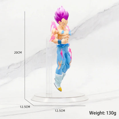 Anime Dragon Ball Fantasy Vegeta Anime Action Figure Model Gifts Collectible Figurines for Kids 20cm
