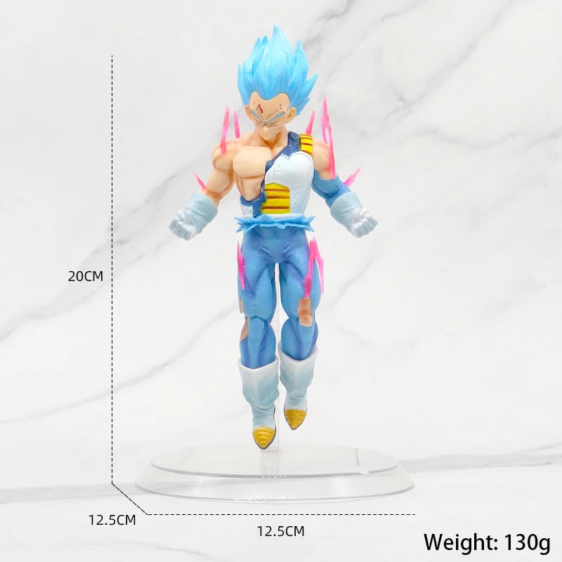 Anime Dragon Ball Fantasy Vegeta Anime Action Figure Model Gifts Collectible Figurines for Kids 20cm