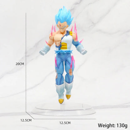 Anime Dragon Ball Fantasy Vegeta Anime Action Figure Model Gifts Collectible Figurines for Kids 20cm