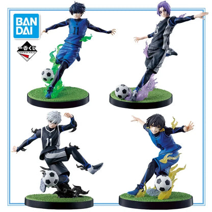 Blue Lock Isagi Yoichi Bachira Meguru wielding saboteurs Anime Action Figures Model Collection Toy
