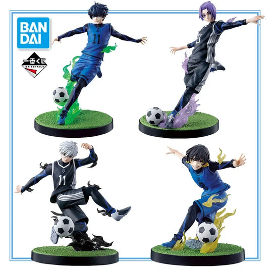 Blue Lock Isagi Yoichi Bachira Meguru wielding saboteurs Anime Action Figures Model Collection Toy
