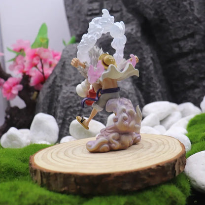 One Piece Sun God Nika Luffy Anime Action Figure Toy