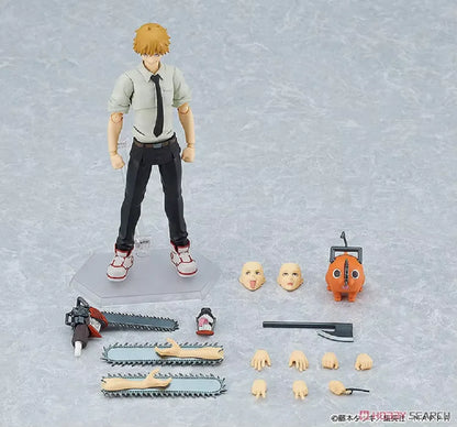 Bandai S.H.Figuarts Chainsaw Man Denji Figma #586 Anime Action Figure PVC Model Movable Collectible Toy Gifts