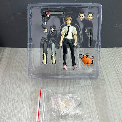 Bandai S.H.Figuarts Chainsaw Man Denji Figma #586 Anime Action Figure PVC Model Movable Collectible Toy Gifts